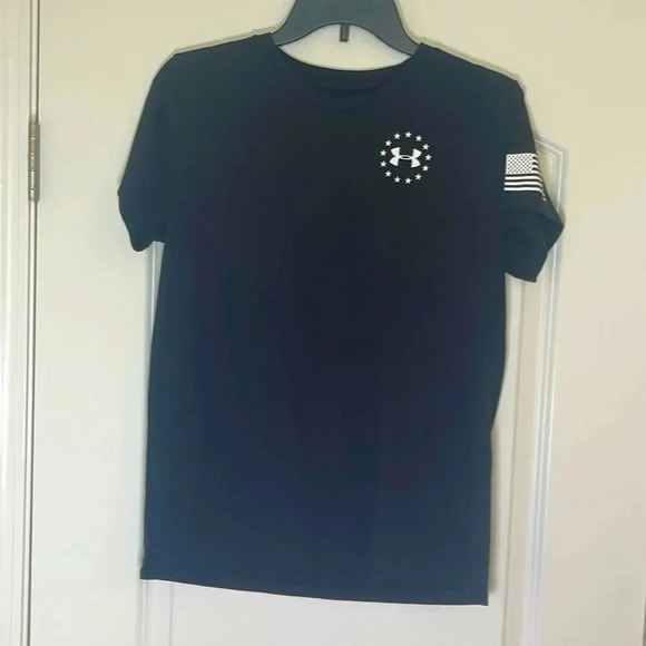 Under Armour The Classic Tee Shirt Freedom Flag - Size M - Picture 1 of 6